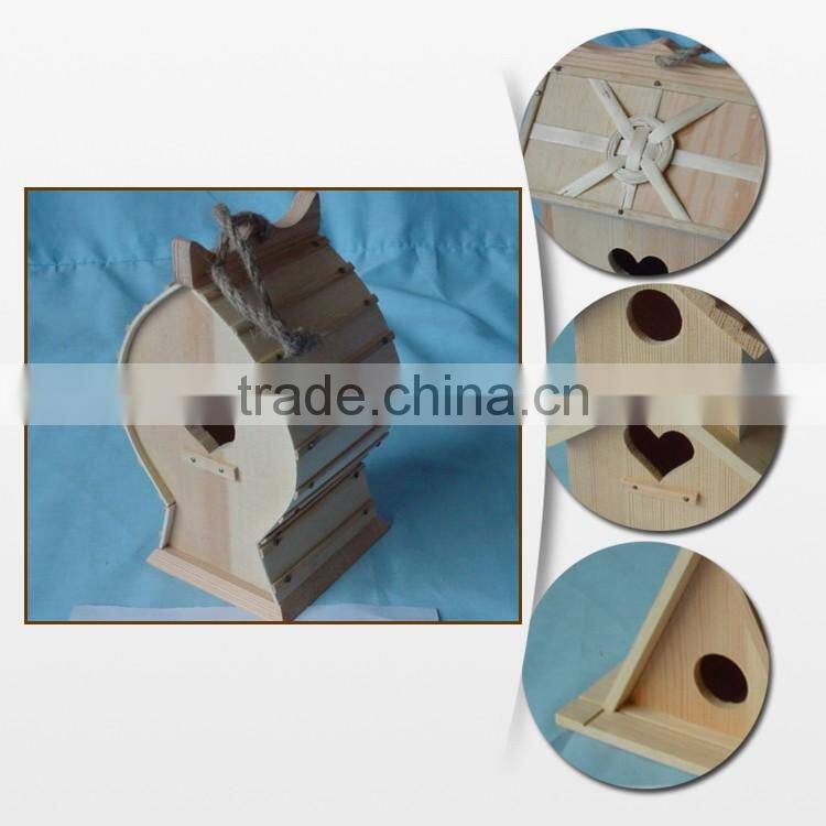 Decorative Painting Antique Wooden Bird House