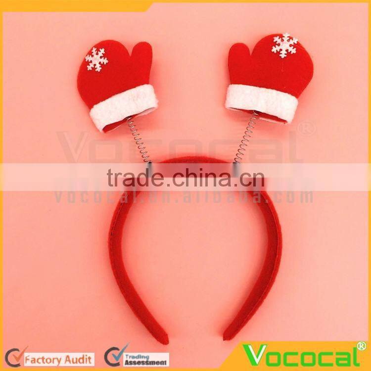 6 PCS Christmas Hair Accessories Baby Child Girls Adults Christmas Headwear Hair Band Christmas Decorative Headbands Random Styl