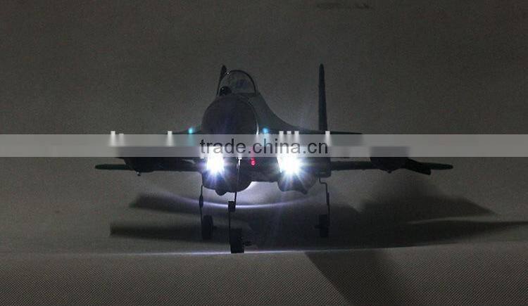 SU27/QJ15 Model Airplane, 2.4G Radio Control Toy Fighter, RC Stunt Flying Aircraft With LED Flashing Tape