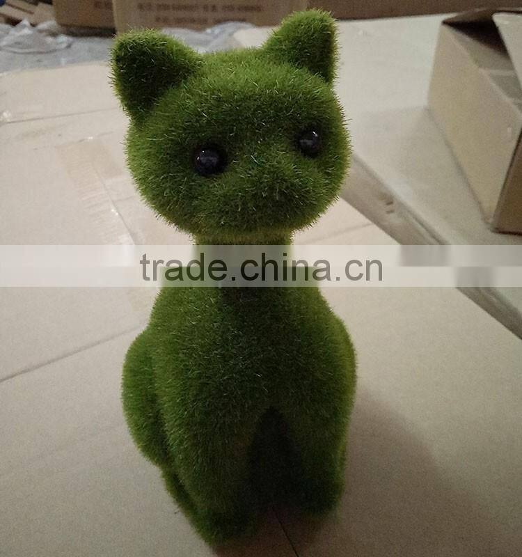 Chiese manufacturer garden decorative artificial moss animal