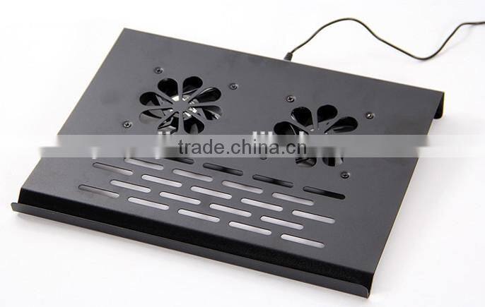 Supply fashion Mute type double fan notebook computer radiator