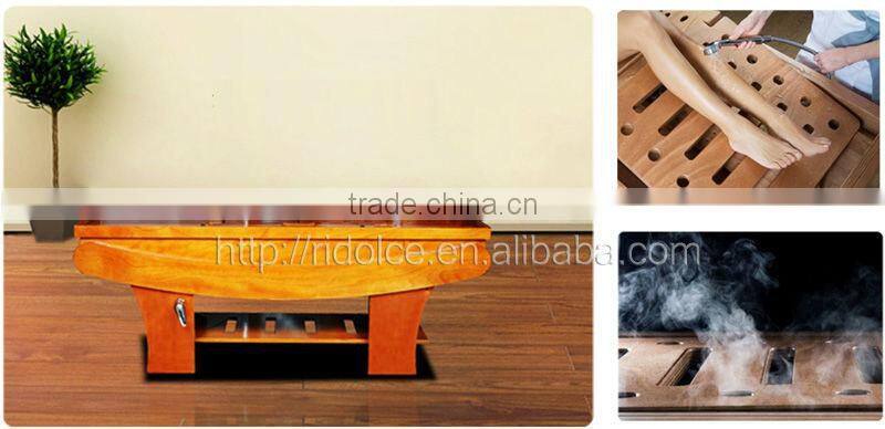 Wood multi functional SPA Steam Bed Beauty bed used electric massage table S-Z09D07