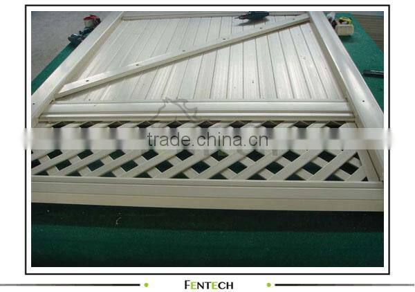 high strength plastic lattice privacy fence