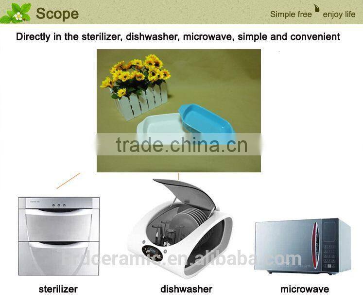 High temperature and heat resistant ceramic bakeware