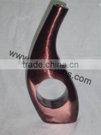 decorative metal flower vases for weddings