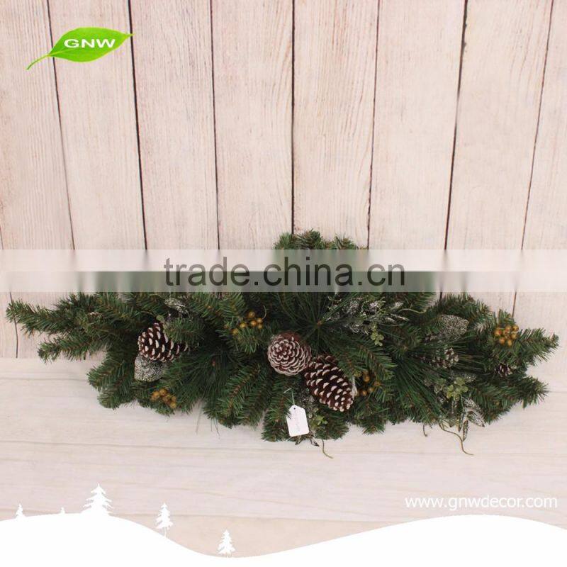 GNW CHGR-1607032 Hot sale cheap green Christmas candle garland