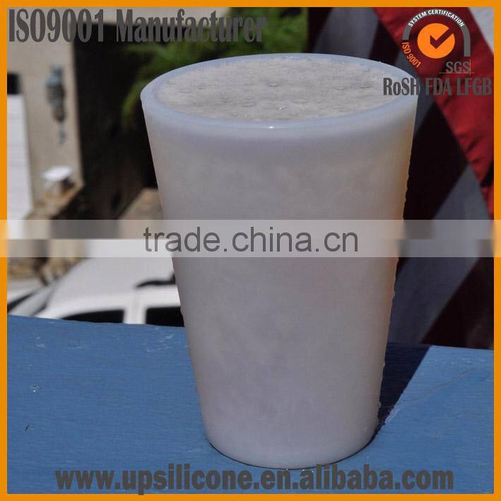 high quality unbreakable clear silicone wine glasses