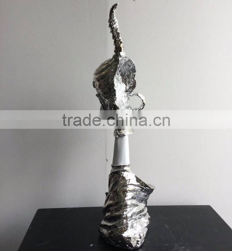 Resin art head statue