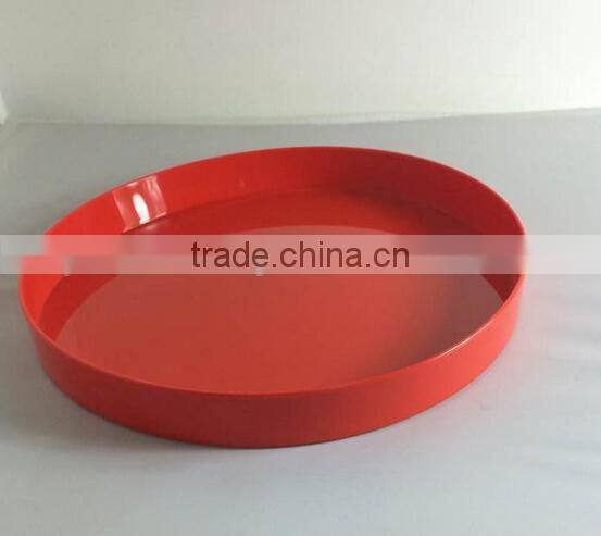 colorful round bar serving hot sale beer tray