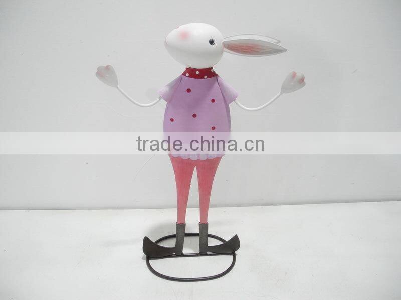 Garden item handmade craft from waste material