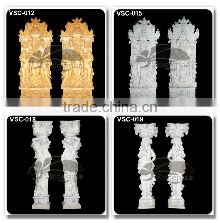85 Popular Designs granite gate pillar design for wholesales