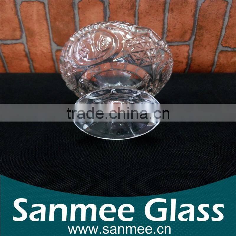 Small Size Glass Ice Cream Cup