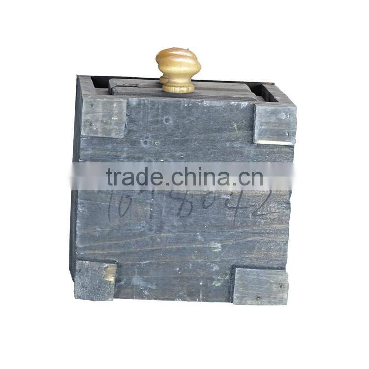 Rustic Rectangular Wooden Planter Boxes, Mini Indoor and Outdoor Flowerpot/ Garden Planters