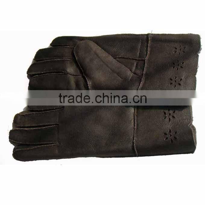 Double Face Sheepskin Winter Glove
