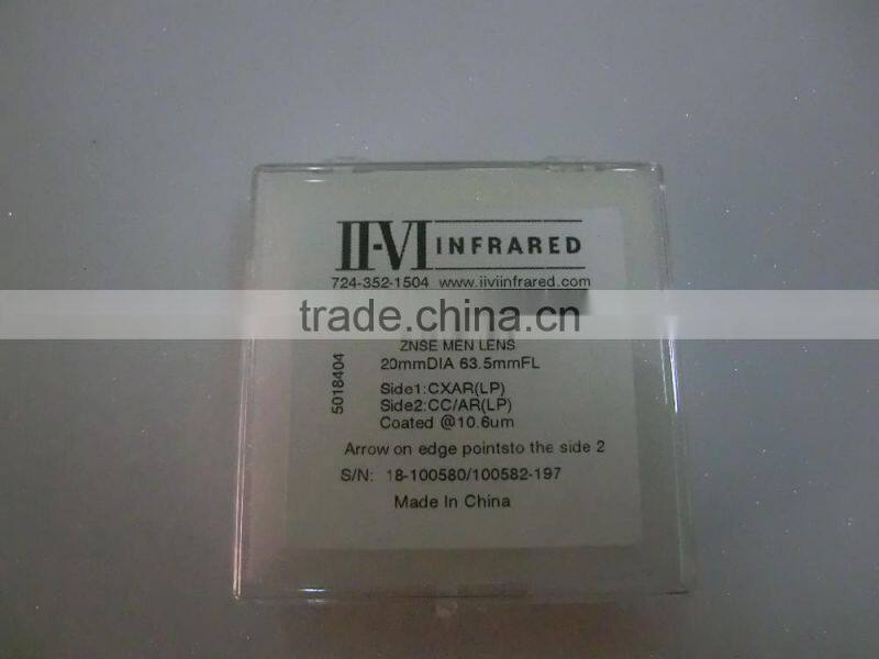 high quality two six brand co2 laser focus lens 20 mm diameter 50.8 mm focal