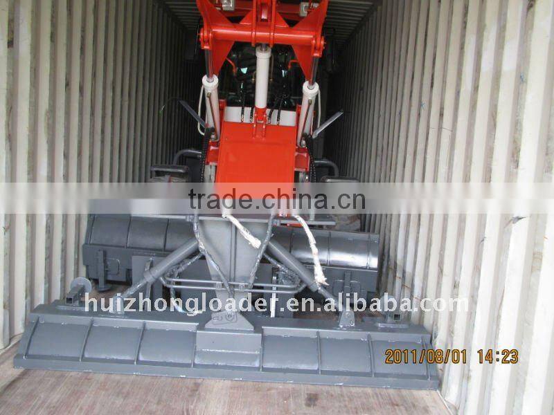 wheel loader with bale clamp,bale grab