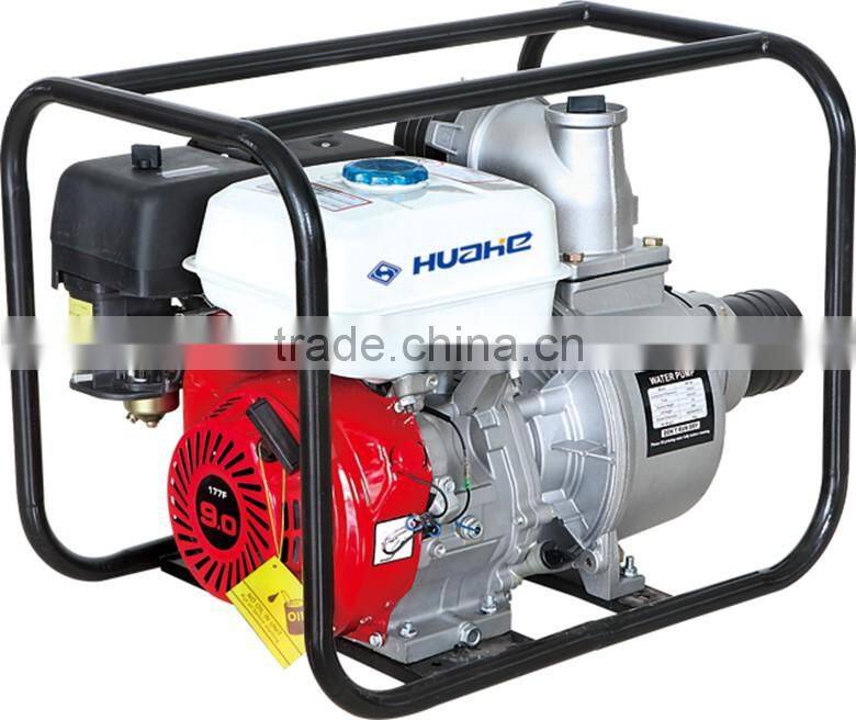small 4 inch petrol pump 9 hp petrol engine,low pressure water pump price india