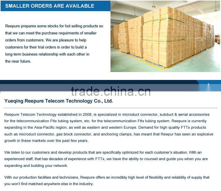 HDPE tube/pipe/duct endstop fitting