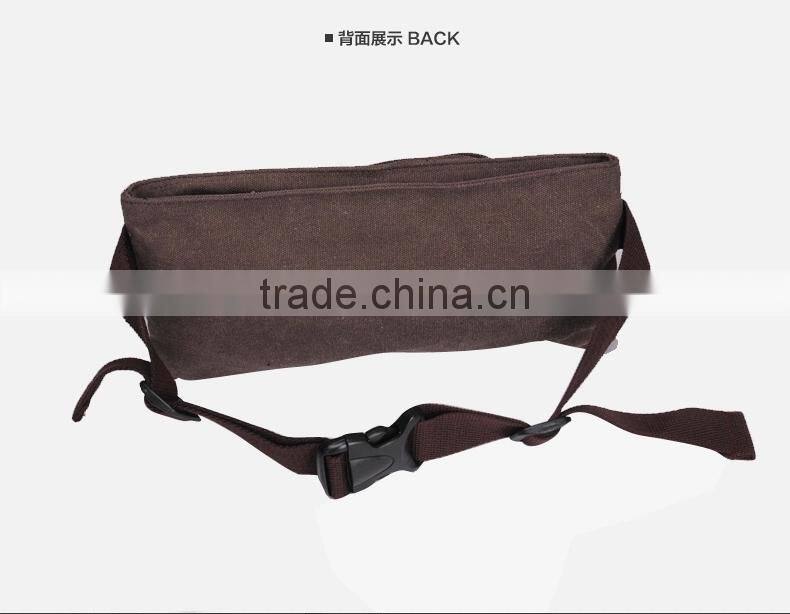 Running waist bag with water bottle holder