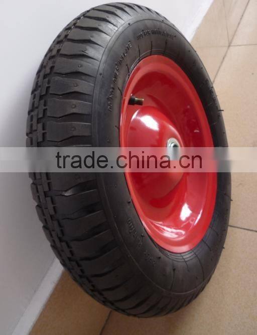 Tire and Tube for 3.25 x8 Wheelbarrow wheel