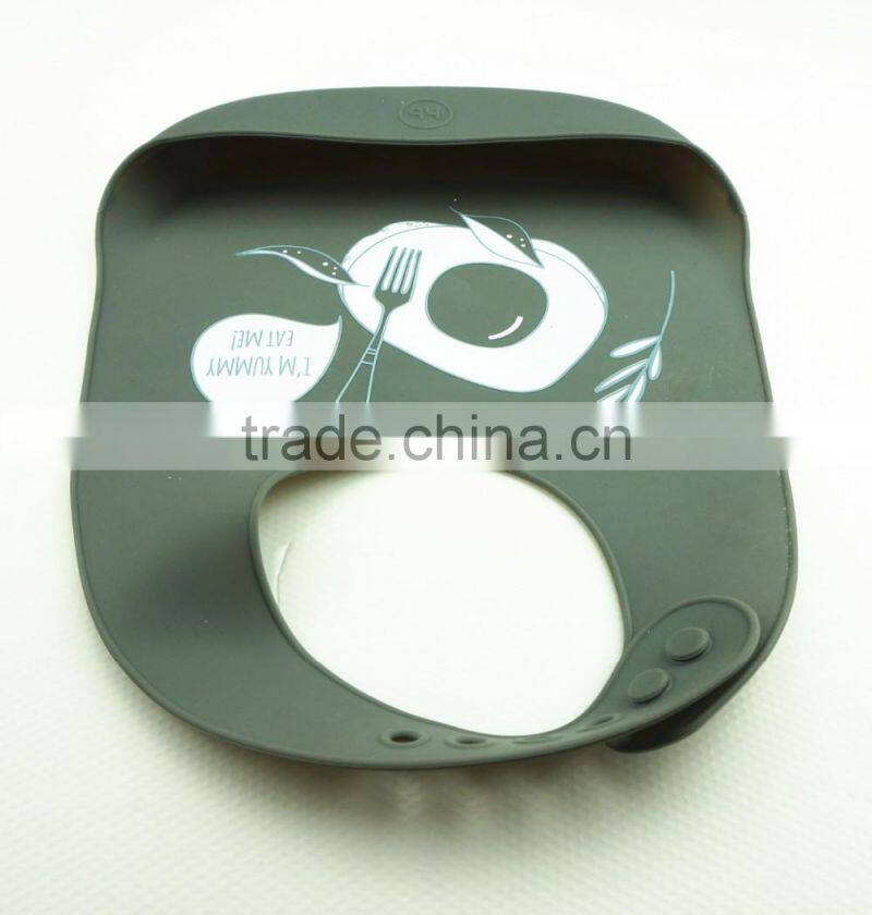 16076 Food Grade Cute Baby Pouchs,Waterproof Promotinal Gift Nice Silicone Baby Bibs,Kids Silicone Bellyband