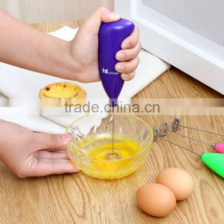 Mini Electric Whisk Beater Milk Shake Egg Coffee Cappuccino Mixer Bubble Stirrer
