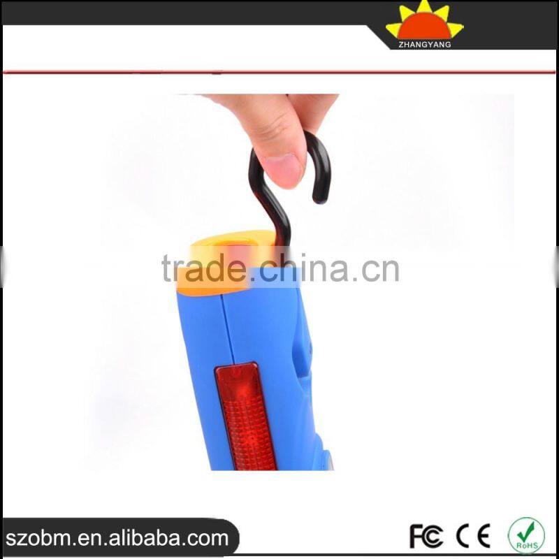 2016 wholesale OEM 3 Mode LED Plastic Signal Light Flashlight Torch