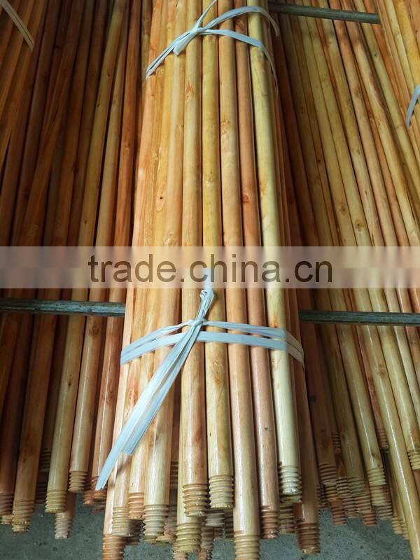 wooden handle for broom,mop/130cm*22mm ice scraper wooden handle/Italian screw wooden handle