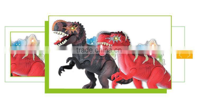 Hot selling battery operated plastic electrical giant dinosaur toy