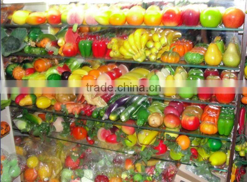 3 Realistic Artificial Bell Peppers Fake Faux Fruits and Vegetables