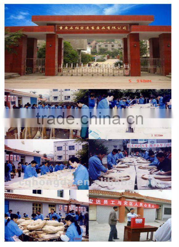 Bleached White Pig Hair Bristles for artist brush Bristle Making