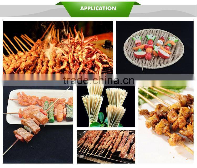 Hot Sale Natural Barbeque Bamboo Bbq Meat Skewer Grill