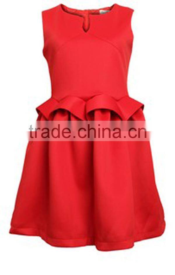 New designs high quality best price top fashion puffy style rockabilly dress