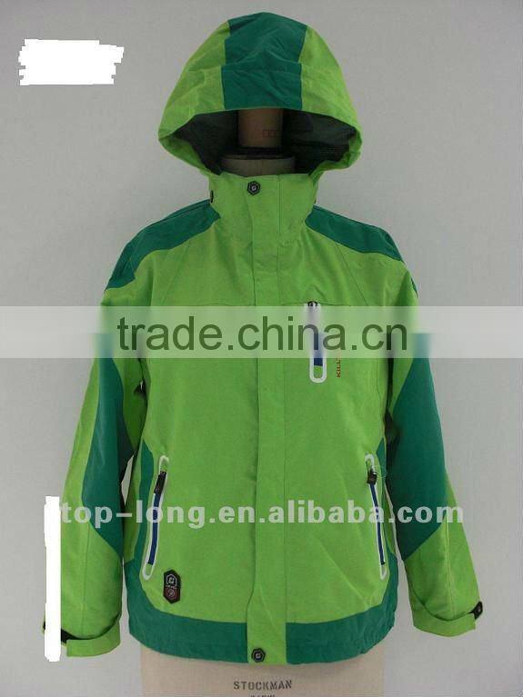 Men sportswear outdoor clothing brands with hood windproof waterproof