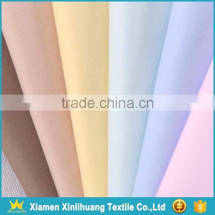 Wholesale 65 Polyester 35 Cotton Plain Fabric for Garment