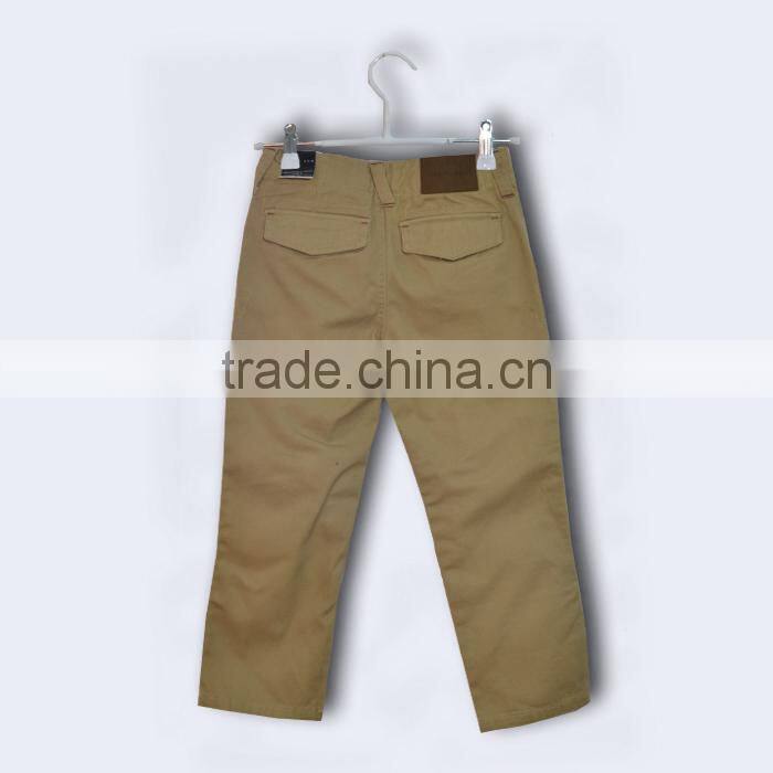 2014 latest Korea boys Children kids Korea Khaki casul Cotton boys long Trousers