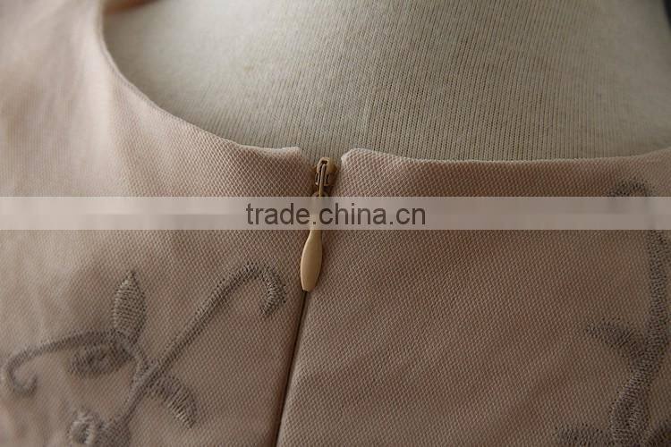 High quality Elegant children's boutique clothing Sleeves Sexy handmade flower many layer baby party dress Spain cake dresses