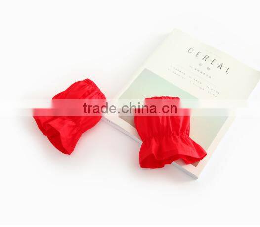 Red Color Baby Clothes 3 Pieces Set Off Shoulder Tulle Bloomer Wholesale Products