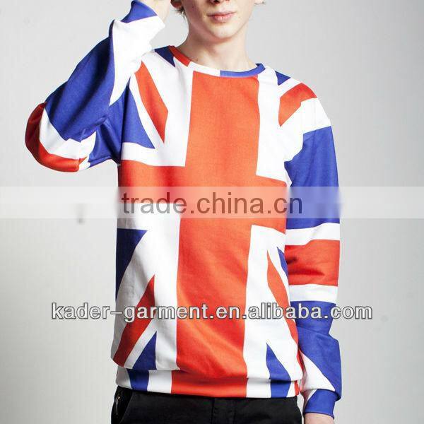 Wholesale Sublimation Sweatshirt for men made in China