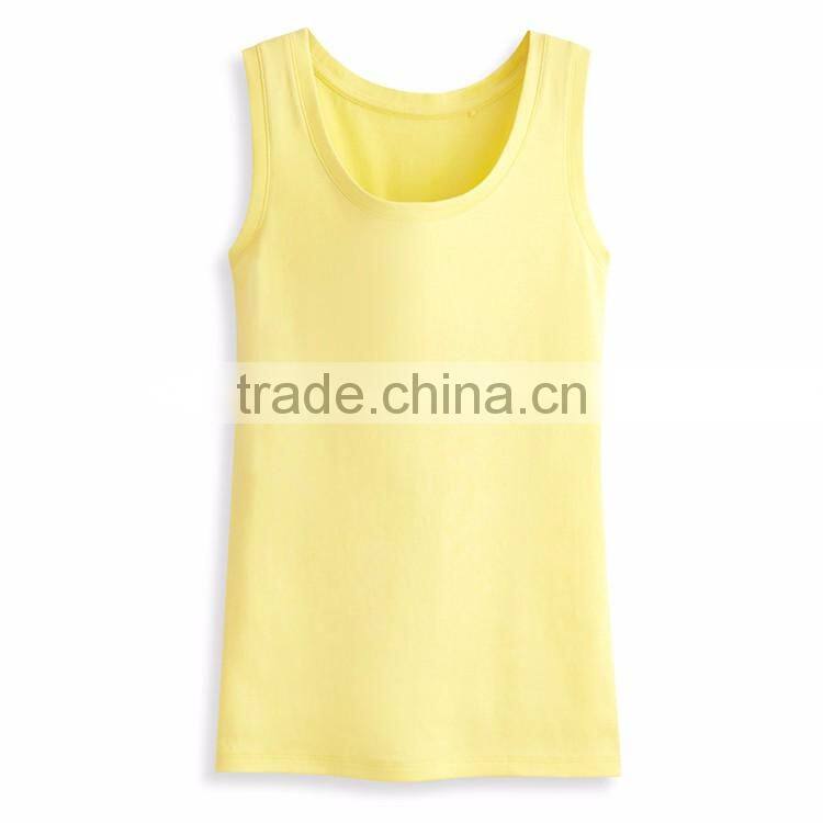 Manufacturer Wholesale Price Cheap Fashion Slim Fit Custom Stringer Women Tank Top