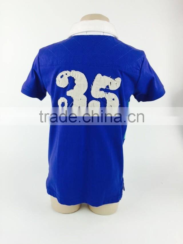 hot sale boys polo t-shirt with high quality