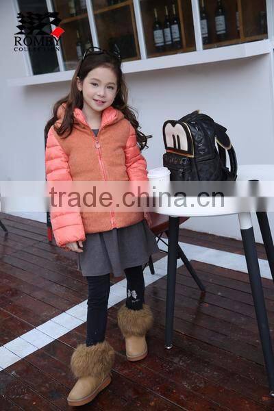 New fashion girls winter down jacket coat