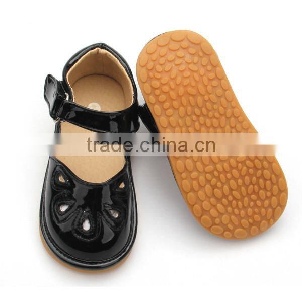 New style kids rubber Baby Shoes Squeaky Shoes for black