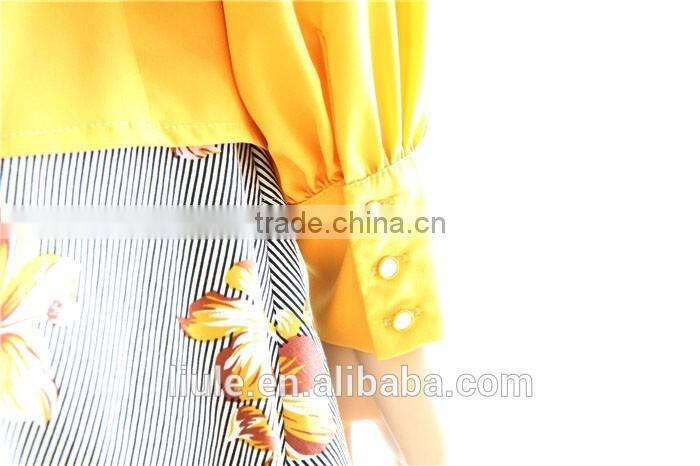 Latest Women Long Sleeve Chiffon Blouse Ladies Loose Casual Tops Autumn All-Match