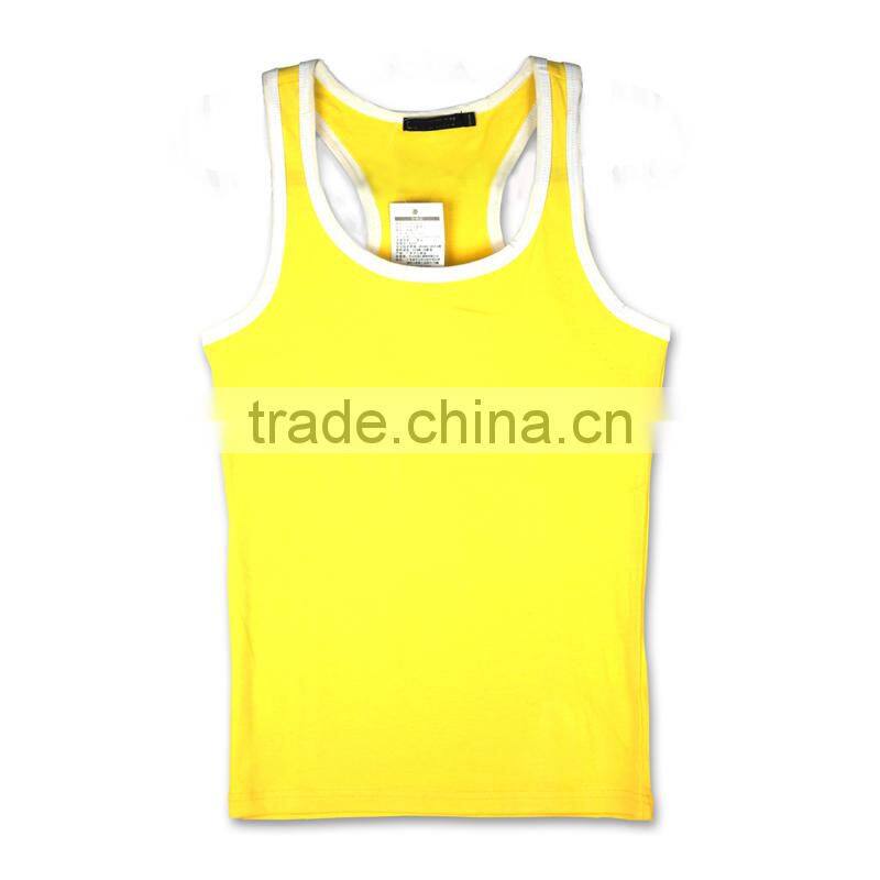 custom cheap cotton /polyester/spandex women tank tops