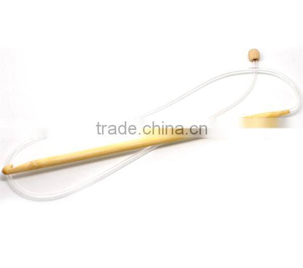 85cm(33.5") Bamboo Afghan Tunisian Crochet Hooks Needles 8.0mm, sold per packet of 1
