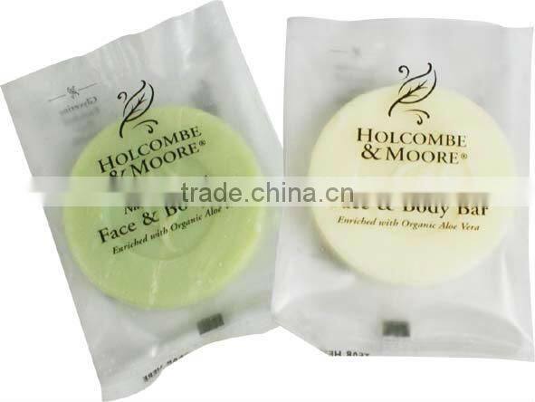 2013hot selling flow pack natural bath beauty hotel hand soap