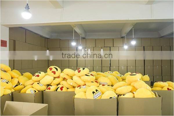 stuffed cartoon toy cute smiley face plush emoji pillow/cushion