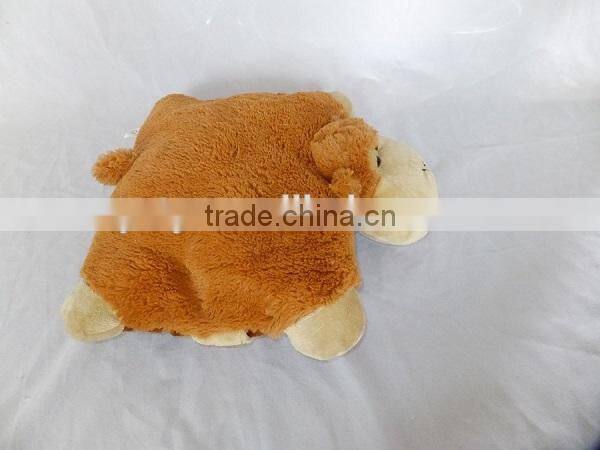 Cute plush animals pillow plush pillow for baby