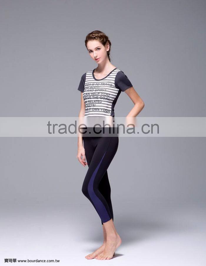Yoga high stretchy women yoga capri pants